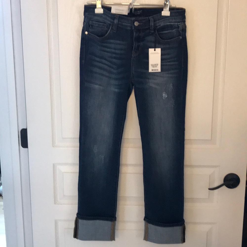 Judy Blue straight fit jeans, size 9/29. NWT